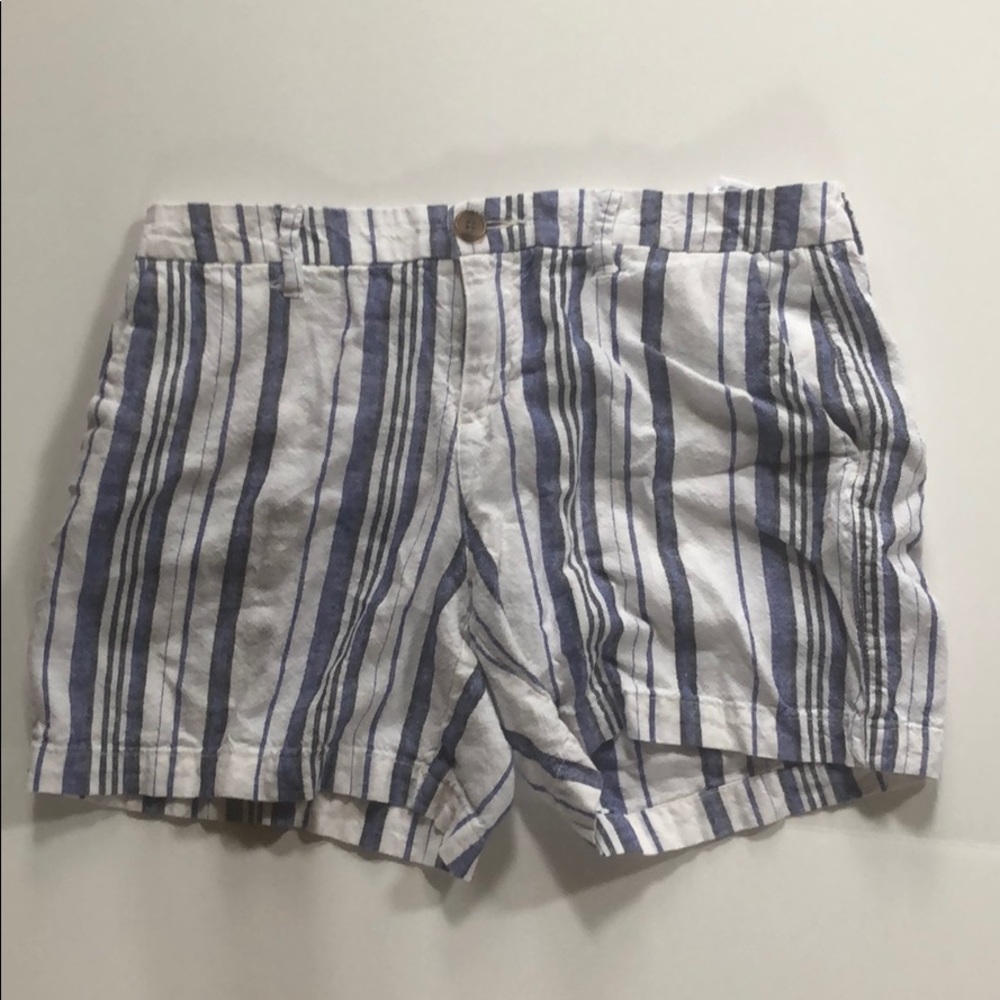 Pinstriped shorts